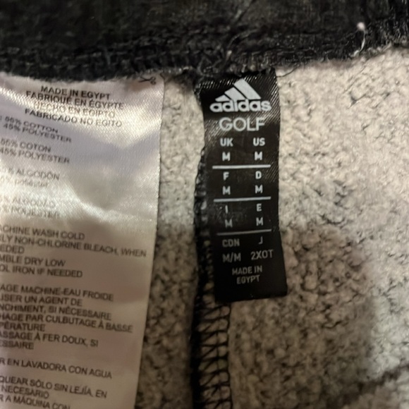 2/$20 Adidas charcoal gray GOLF joggers - Picture 5 of 8